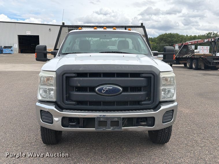 image for item ED0066 2013 Ford F350 Super Duty dump flatbed pickup truck