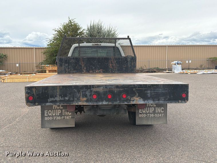 image for item ED0066 2013 Ford F350 Super Duty dump flatbed pickup truck