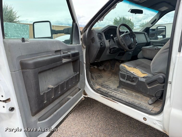 image for item ED0066 2013 Ford F350 Super Duty dump flatbed pickup truck