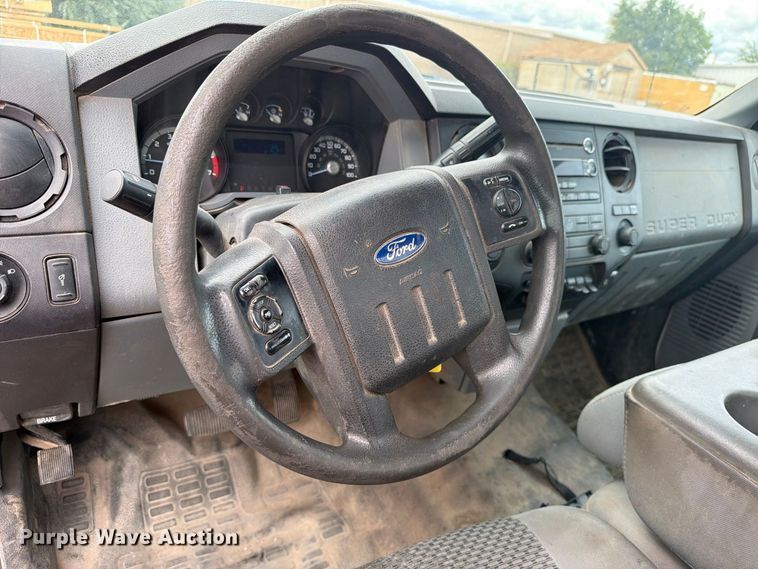 image for item ED0066 2013 Ford F350 Super Duty dump flatbed pickup truck