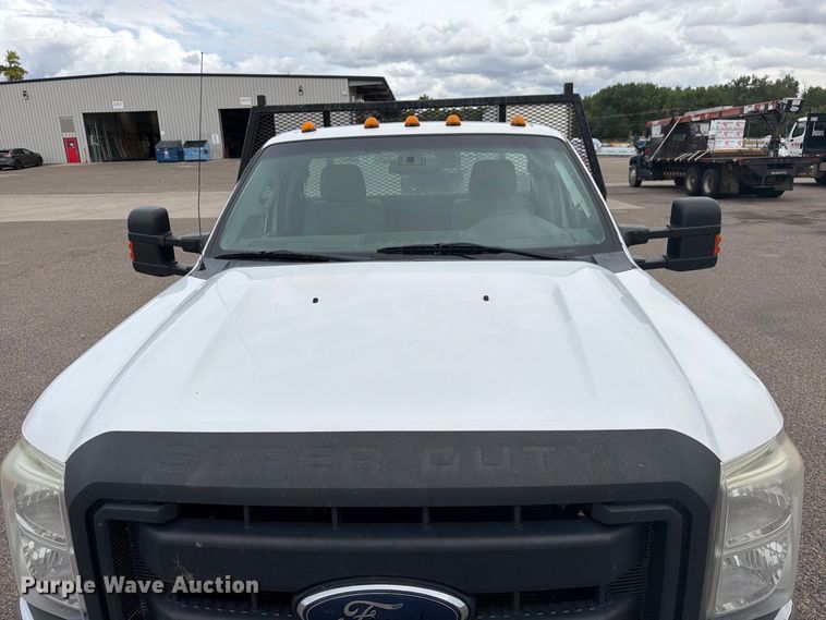 image for item ED0066 2013 Ford F350 Super Duty dump flatbed pickup truck