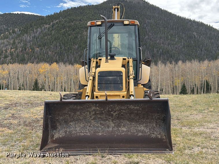 image for item ED0218 1998 New Holland 655E backhoe