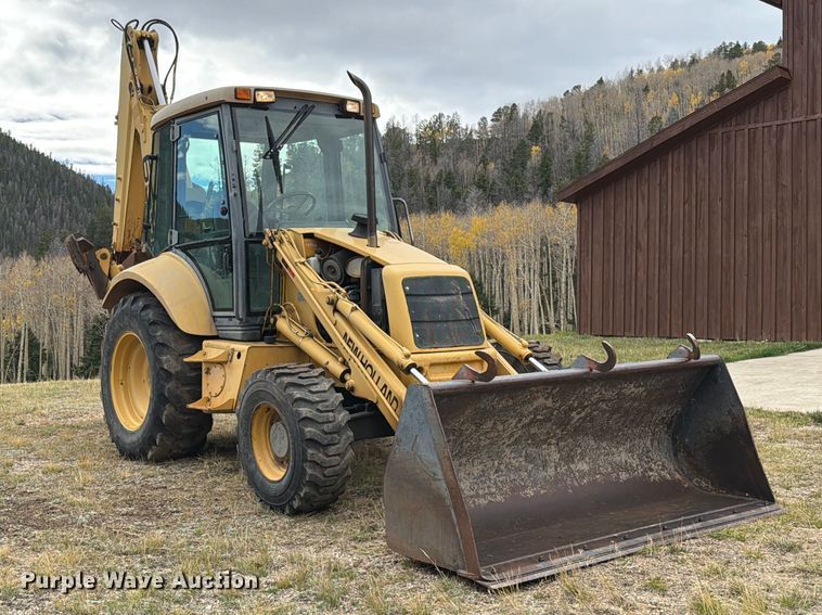 image for item ED0218 1998 New Holland 655E backhoe