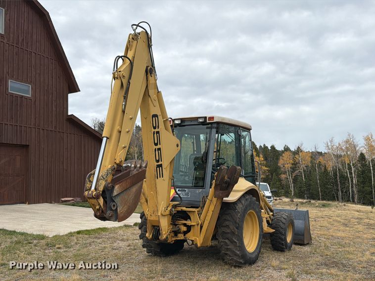 image for item ED0218 1998 New Holland 655E backhoe