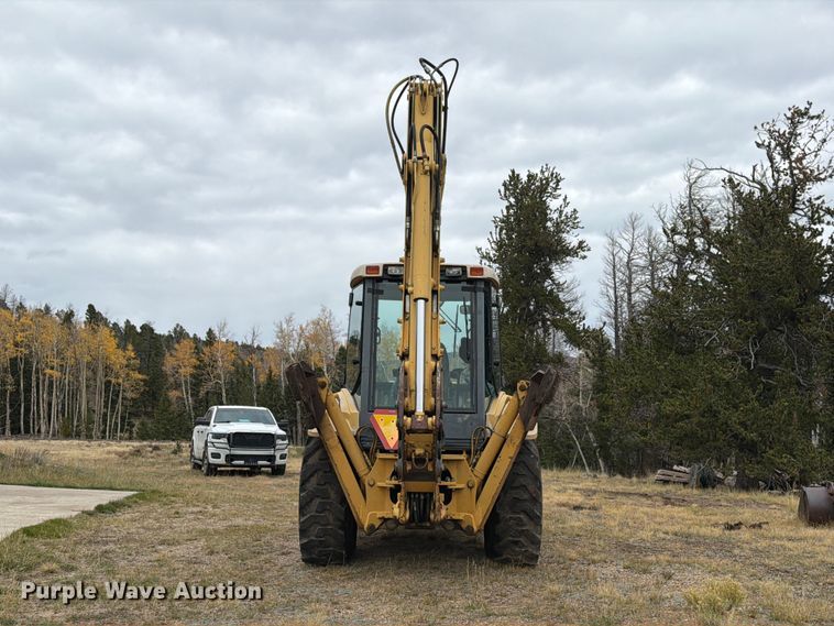 image for item ED0218 1998 New Holland 655E backhoe