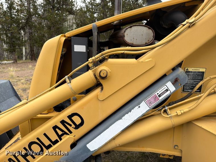 image for item ED0218 1998 New Holland 655E backhoe