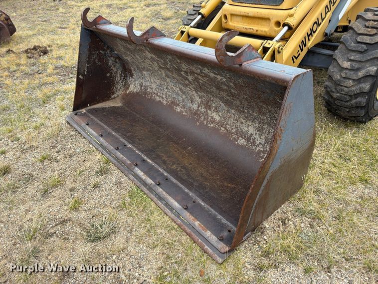 image for item ED0218 1998 New Holland 655E backhoe