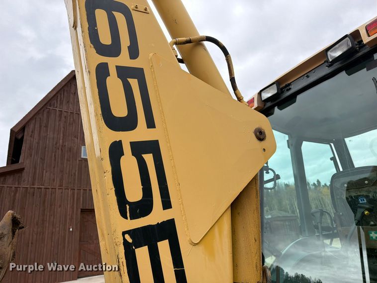 image for item ED0218 1998 New Holland 655E backhoe
