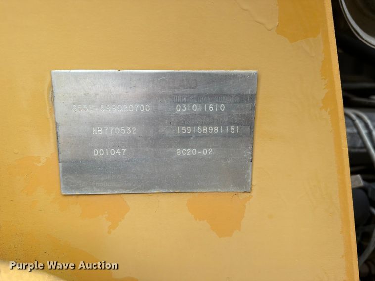 image for item ED0218 1998 New Holland 655E backhoe