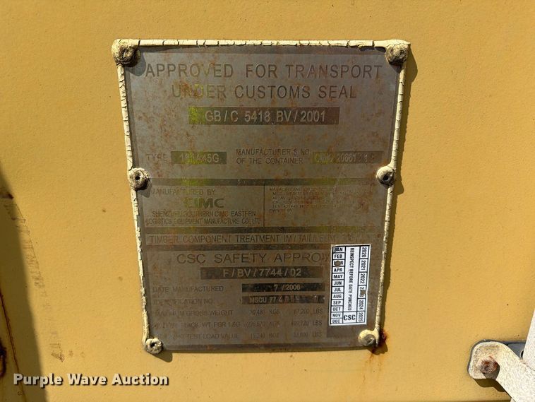 image for item EF1420 (2) shipping containers