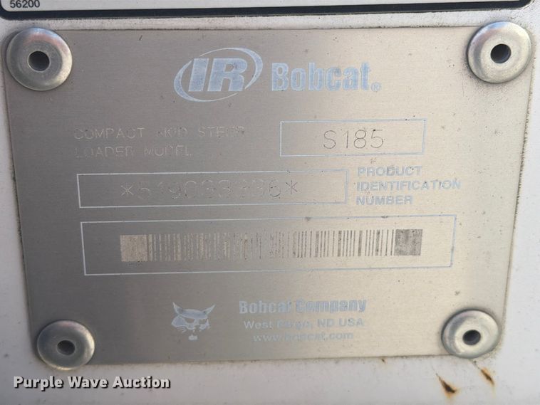 image for item EI7848 2003 Bobcat 185S skid steer loader
