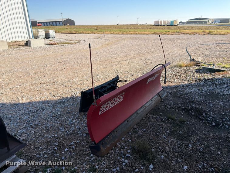 image for item EI7851 Boss TRP07870 skid steer snow plow