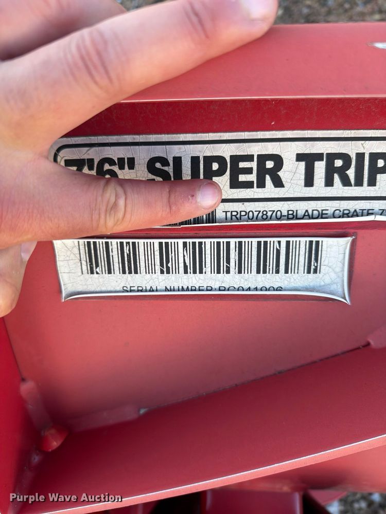 image for item EI7851 Boss TRP07870 skid steer snow plow