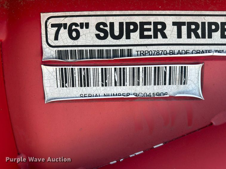 image for item EI7851 Boss TRP07870 skid steer snow plow