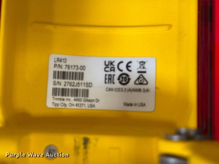 image for item EI7852 Trimble Earthworks Go laser receiver