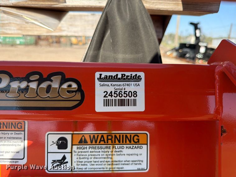 image for item EI7861 Land Pride CB1072 skid steer bucket