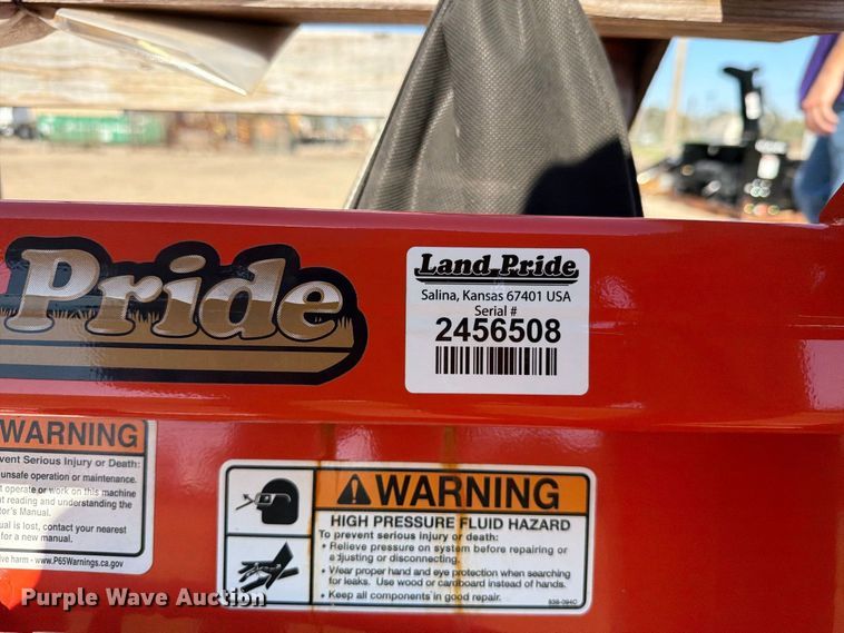 image for item EI7861 Land Pride CB1072 skid steer bucket