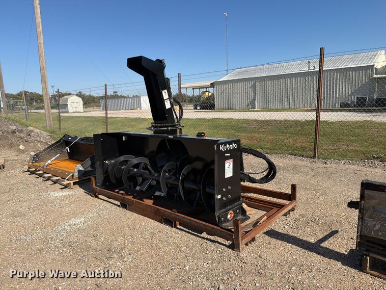 image for item EI7864 Kubota SBL2574 skid steer snow blower