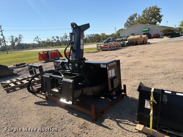 image for item EI7864 Kubota SBL2574 skid steer snow blower