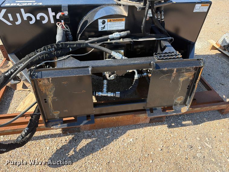 image for item EI7864 Kubota SBL2574 skid steer snow blower