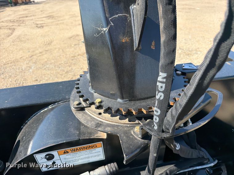 image for item EI7864 Kubota SBL2574 skid steer snow blower