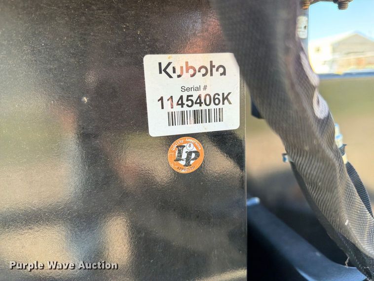 image for item EI7864 Kubota SBL2574 skid steer snow blower