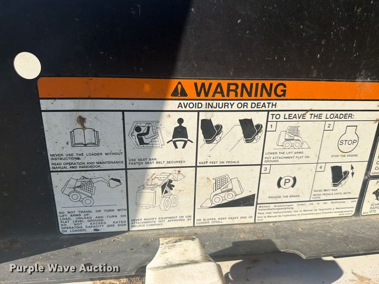 image for item EI7869 1999 Bobcat 751 skid steer loader