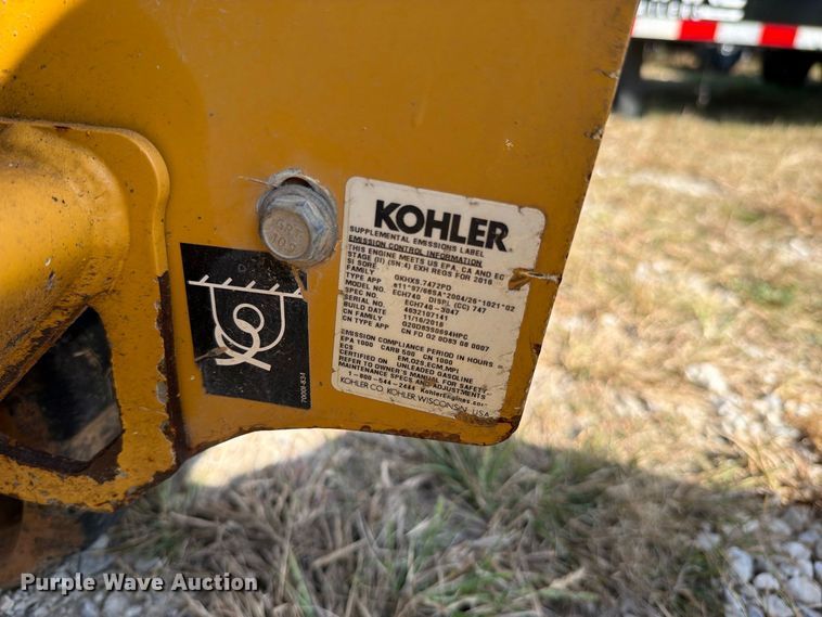 image for item EO8803 2017 Vermeer RTX250 walk-behind trencher