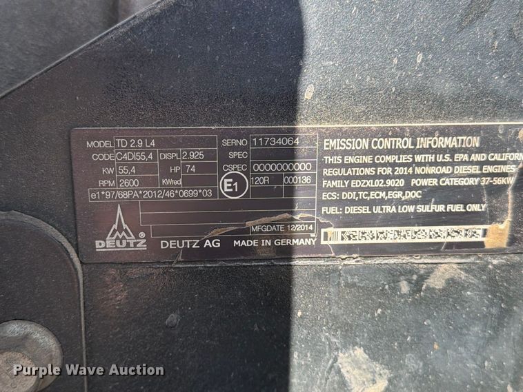 image for item EP7931 2015 Ditch Witch FX60 vacuum excavator