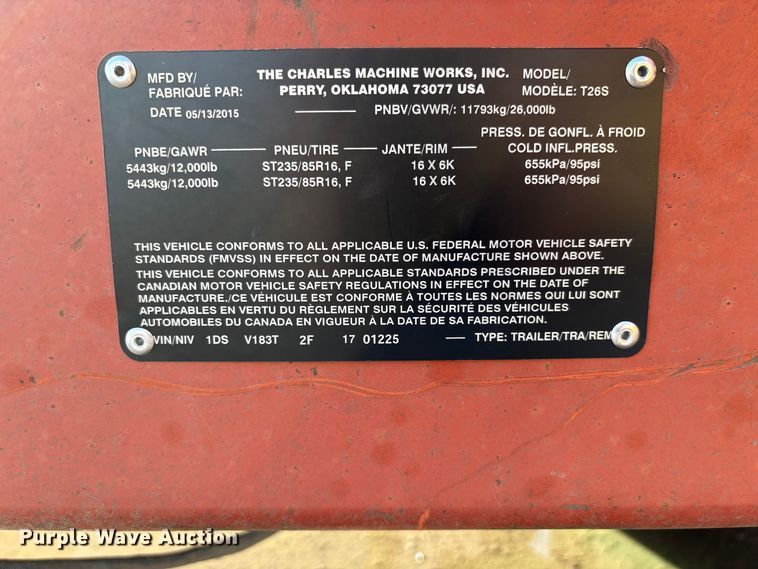 image for item EP7931 2015 Ditch Witch FX60 vacuum excavator
