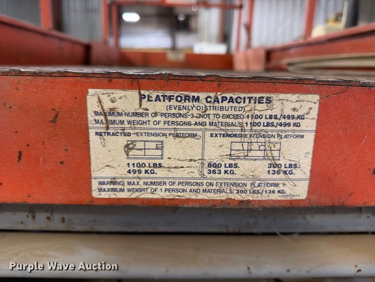 image for item ER3422 Sky Jack SJII 4620 scissor lift