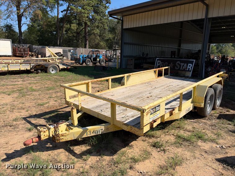 image for item ES8238 1999 Top Hat utility trailer
