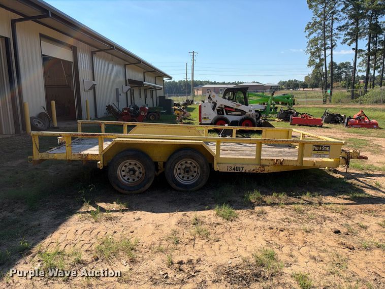 image for item ES8238 1999 Top Hat utility trailer