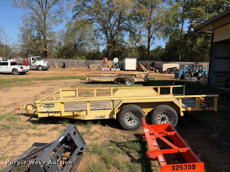 image for item ES8238 1999 Top Hat utility trailer