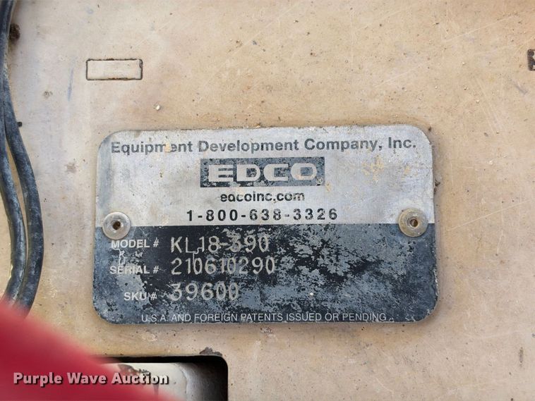 image for item ES8246 EDCO KL18-390 concrete saw