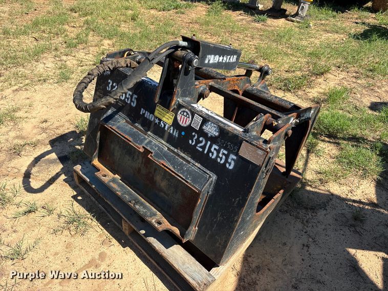 image for item ES8251 2021 Blue Diamond 106020-25 skid steer grapple bucket