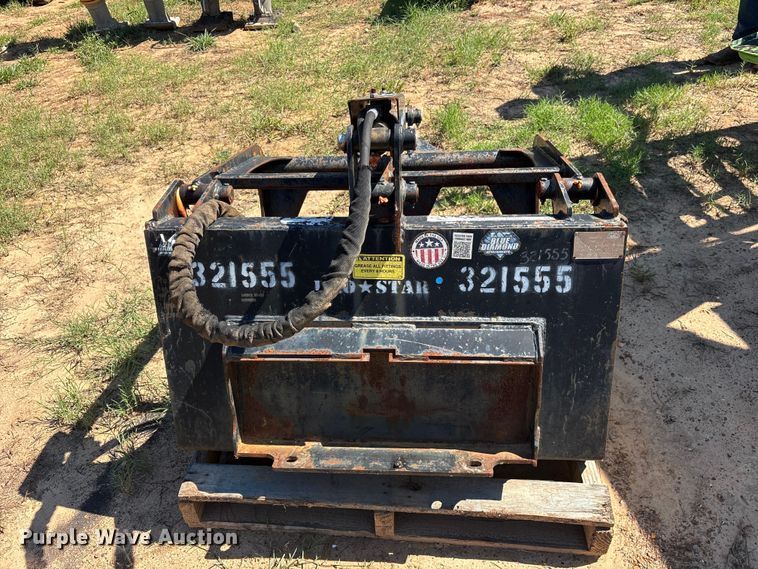 image for item ES8251 2021 Blue Diamond 106020-25 skid steer grapple bucket