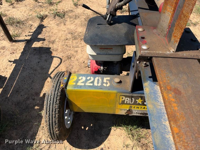 image for item ES8253 Iron & Oak log splitter