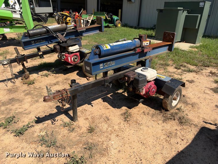 image for item ES8254 Iron & Oak log splitter