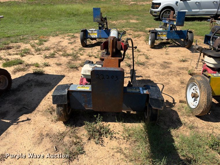 image for item ES8254 Iron & Oak log splitter
