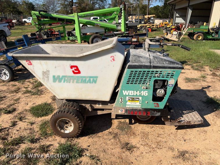 image for item ES8259 2018 Whiteman WBH-16F concrete buggy