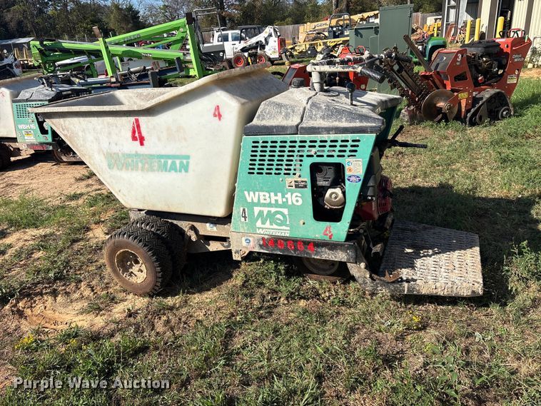 image for item ES8260 2018 Whiteman WBH-16 concrete buggy