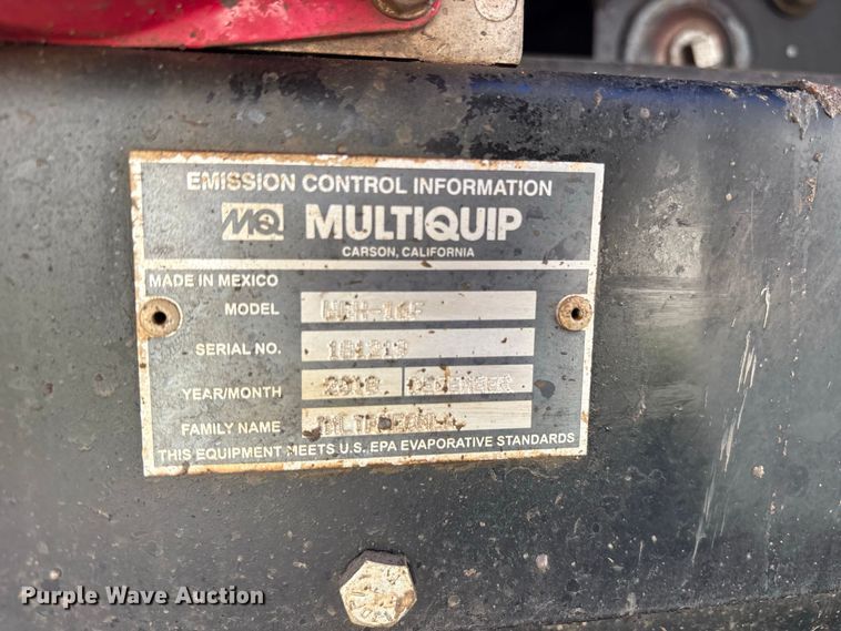 image for item ES8260 2018 Whiteman WBH-16 concrete buggy