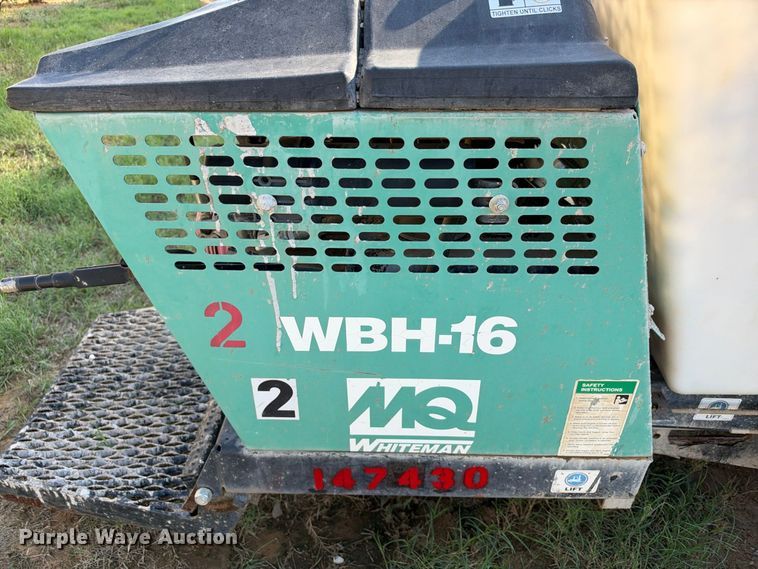 image for item ES8265 2016 Whiteman WBH-16F concrete buggy