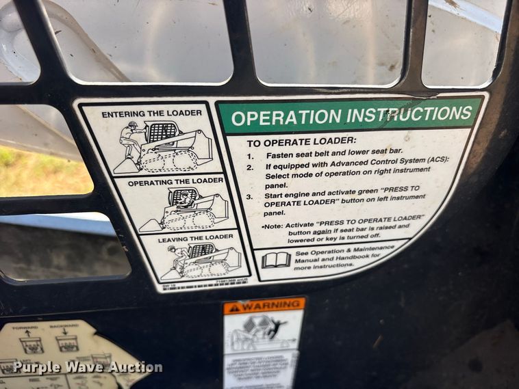 image for item ES8272 2020 Bobcat S570 skid steer loader