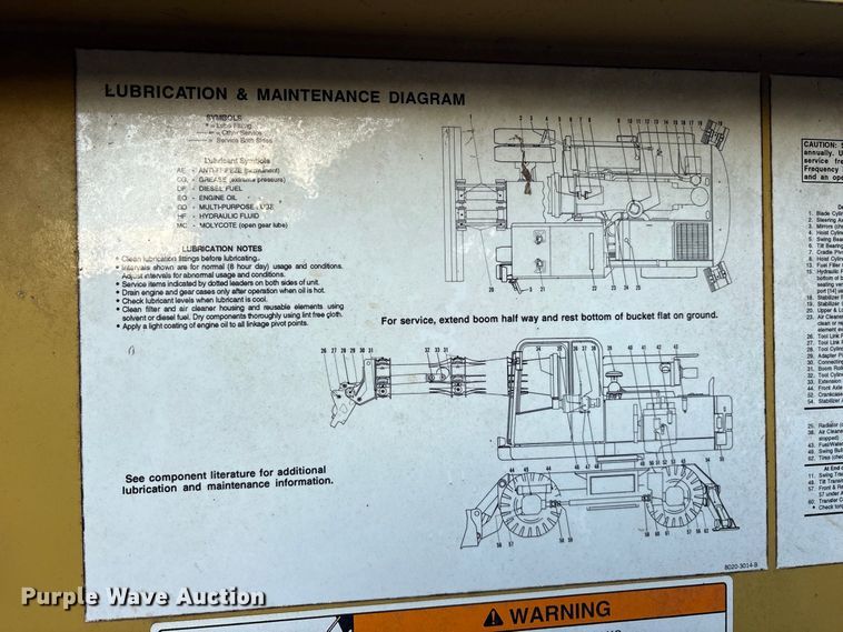 image for item ES8278 2000 Gradall XL 2300 wheel loader
