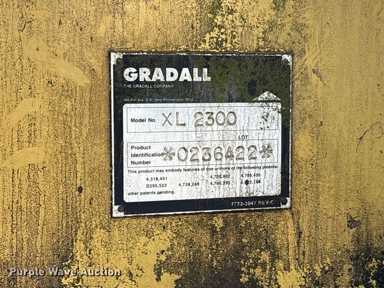 image for item ES8278 2000 Gradall XL 2300 wheel loader