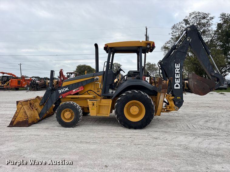 image for item ES8286 2015 John Deere 310K backhoe