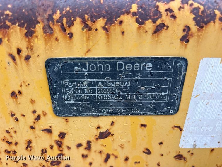 image for item ES8286 2015 John Deere 310K backhoe
