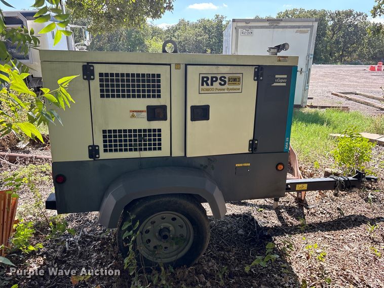 image for item ES8301 2018 Atlas Copco QAS25 T4F NB generator